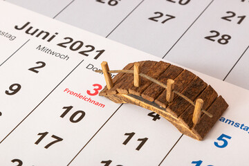 bBückentag 4 Juni 2021 nach Fronleichnam