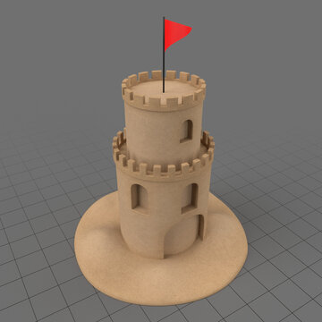 Sand castle 4