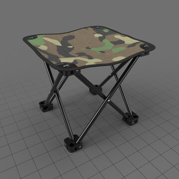 Portable folding chair