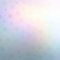 Iridescent snowflakes fantasy holidays background. Xmas wonderful illustration. Winter festive pattern.
