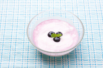 ブルーベリーヨーグルト