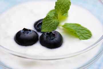 ブルーベリーヨーグルト