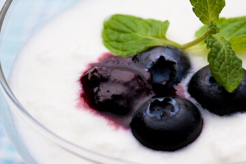 ブルーベリーヨーグルト