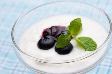 ブルーベリーヨーグルト