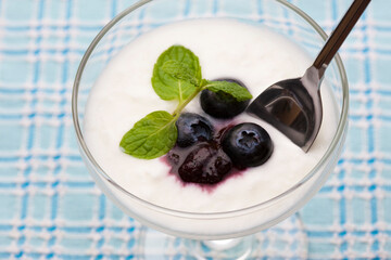 ブルーベリーヨーグルト