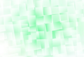 Light Green vector layout with lines, rectangles.