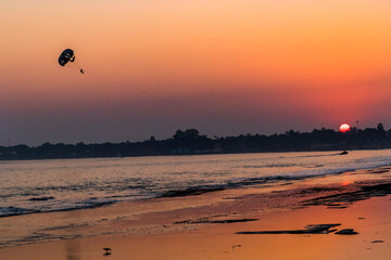 Various viewsof the Nagoa Beach, Diu