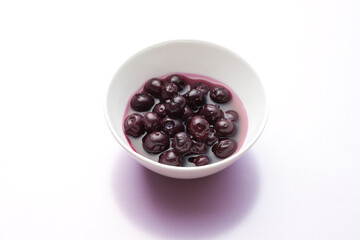 ブルーベリーのシロップ漬け