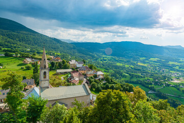 Provence landscape in France.