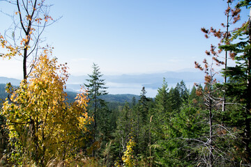 autumn in the mountains