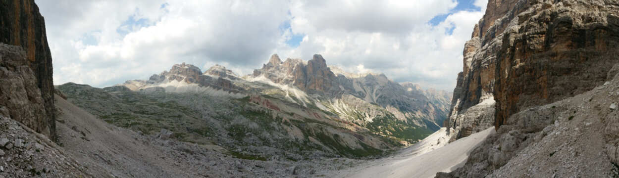 Italia Dolomity G&oacute;ry Montagnes Clouds Chmury