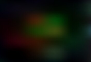 Dark Green, Red vector glossy abstract background.