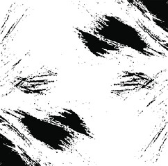 Vector brush sroke texture. Distressed uneven grunge background. Abstract distressed vector illustration. Overlay over any design to create interesting effect and depth. Black isolated on white. EPS10