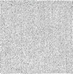 Vector fabric texture. Distressed texture of weaving fabric. Grunge background. Abstract halftone vector illustration. Overlay to create interesting effect and depth. Black isolated on white. EPS10.	
