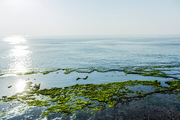 Golgoa beach at Diu on a sunny day