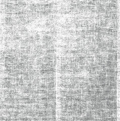 Vector fabric texture. Distressed texture of weaving fabric. Grunge background. Abstract halftone vector illustration. Overlay to create interesting effect and depth. Black isolated on white. EPS10.	
