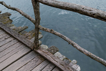 Pfahlbauten, houses on stilts
