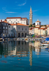 Fototapeta premium Piran Reflection
