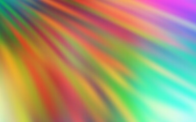 Light Multicolor vector background with stright stripes.