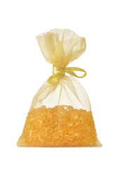 Pouch of aromatic air freshener granules