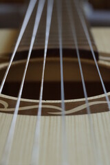 Obraz premium classic guitar strings