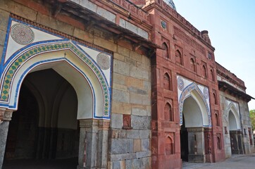 Isa Khan's Complex At Humayun's Tomb,delhi,india
