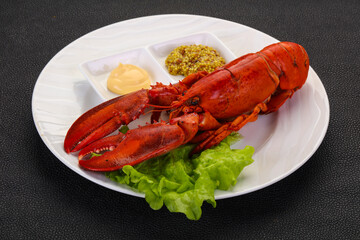 Luxury Lobster with sauce