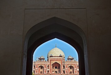 Obraz premium Humayun's Tomb UNESCO World Heritage Site, delhi,india