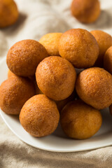 Homemade Fried Cake Donut Holes
