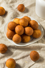 Homemade Fried Cake Donut Holes