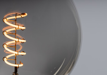 Lumiere Ampoule Edison Spirale Filament