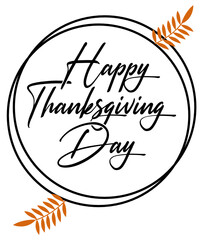 Happy thankskgiving day SVG cutting file tshirt design