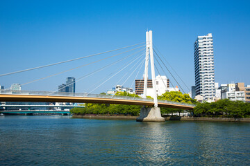 大阪天満の都市風景