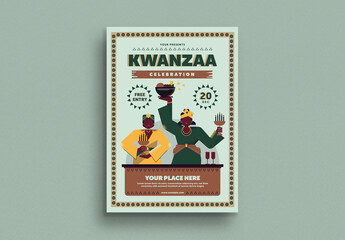 Kwanzaa Flyer Layout