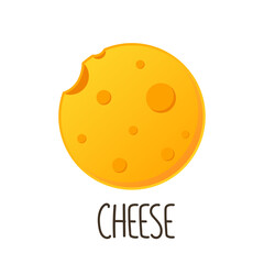 Fototapeta premium Cheese symbol. cheese logo design.