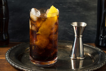 Boozy Amaro and Cola Fernando Cocktail