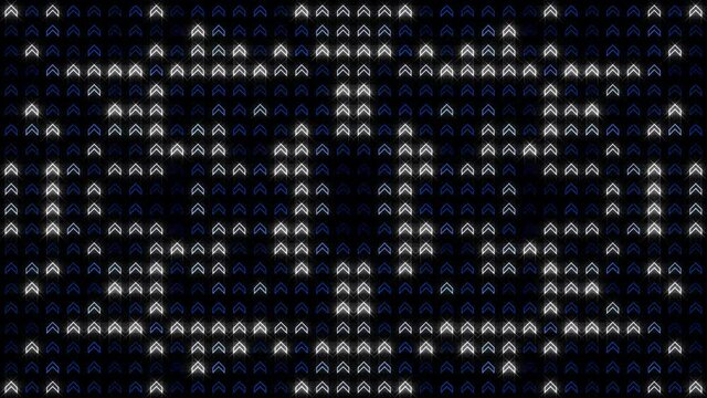 The seamless abstract blue - white glittering pattern for the night disco.