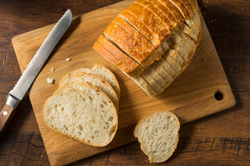 Homemade Organic Sliced Sourdough Bread