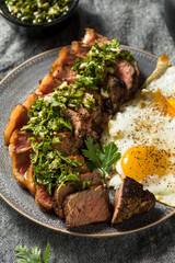 Homemade Steak and Eggs
