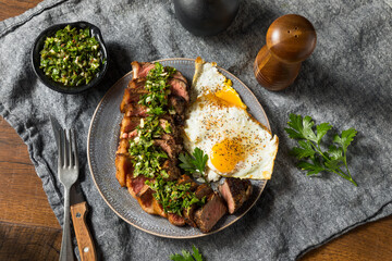 Homemade Steak and Eggs