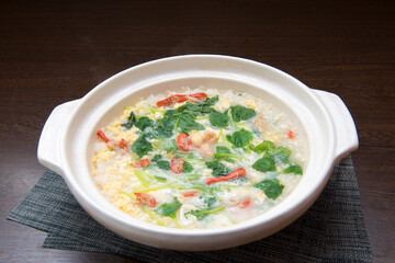 蟹雑炊