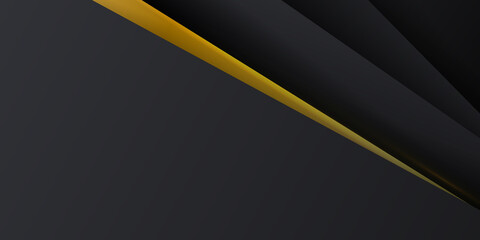 Black yellow abstract template corporate concept contrast background. 