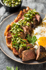 Homemade Steak and Eggs