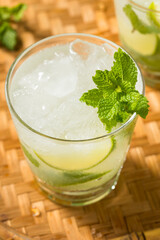 Boozy Refreshing Rum Mint Mojito Cocktail