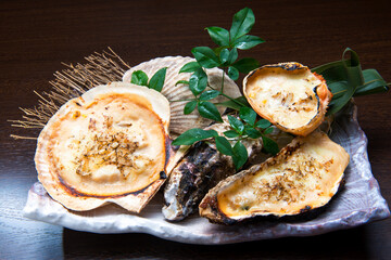 海鮮グラタン3種