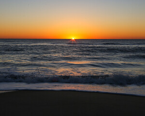 sunrise on the beach