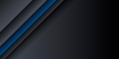 Abstract blue light dark grey metallic overlap design modern futuristic technology background vector illustration