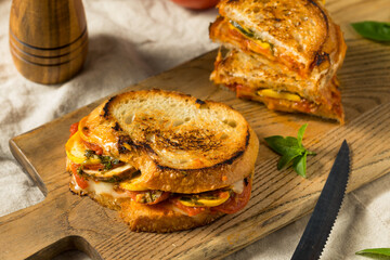 Homemade Veggie Ratatouille Sandwich