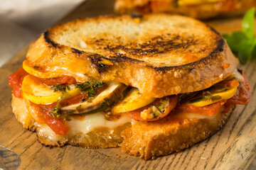 Homemade Veggie Ratatouille Sandwich