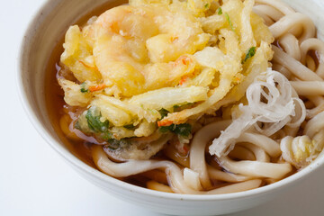 かき揚げうどん